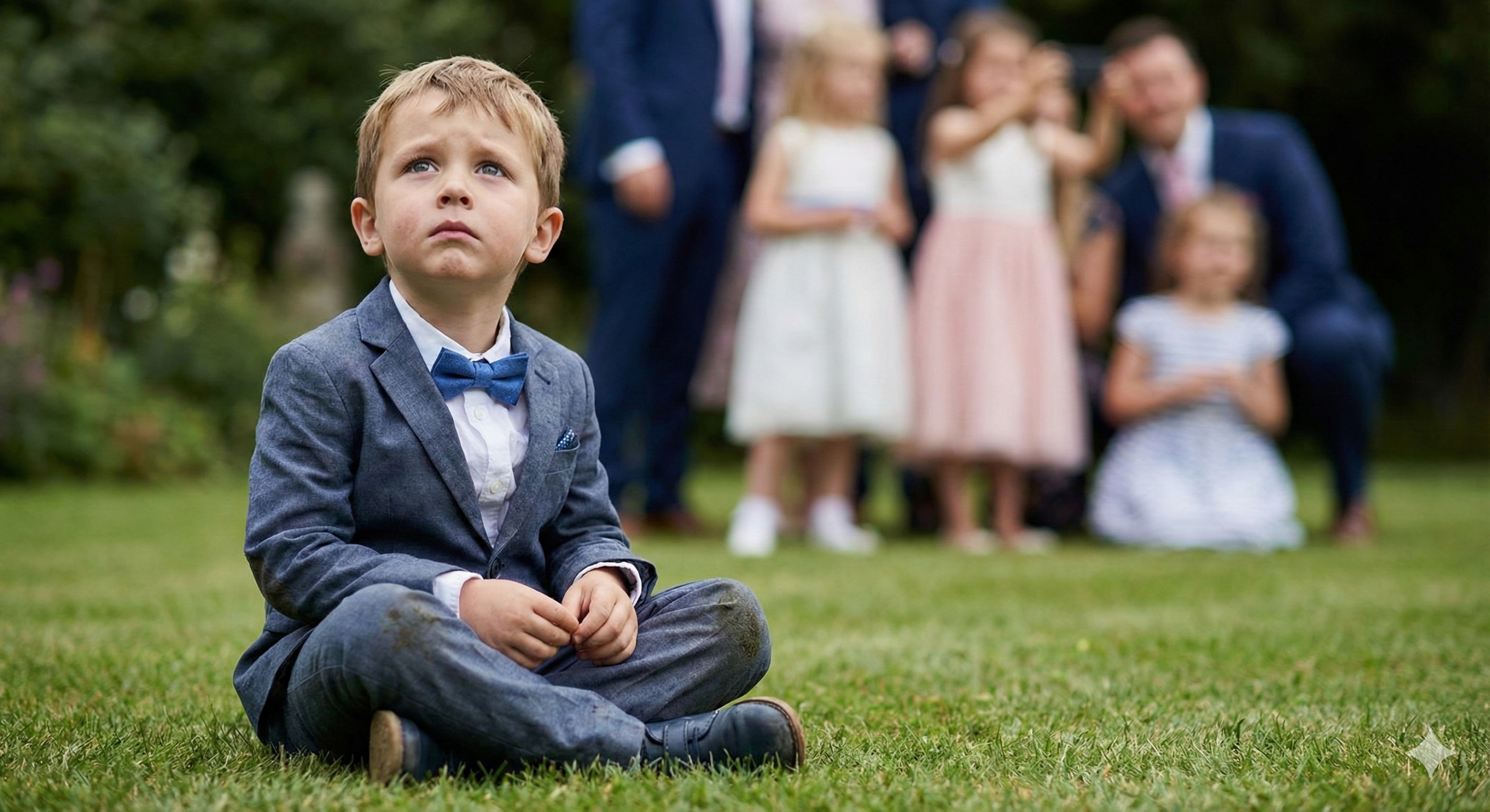 My sister pushed my 5-year-old out of the family photo because he isn’t biological
